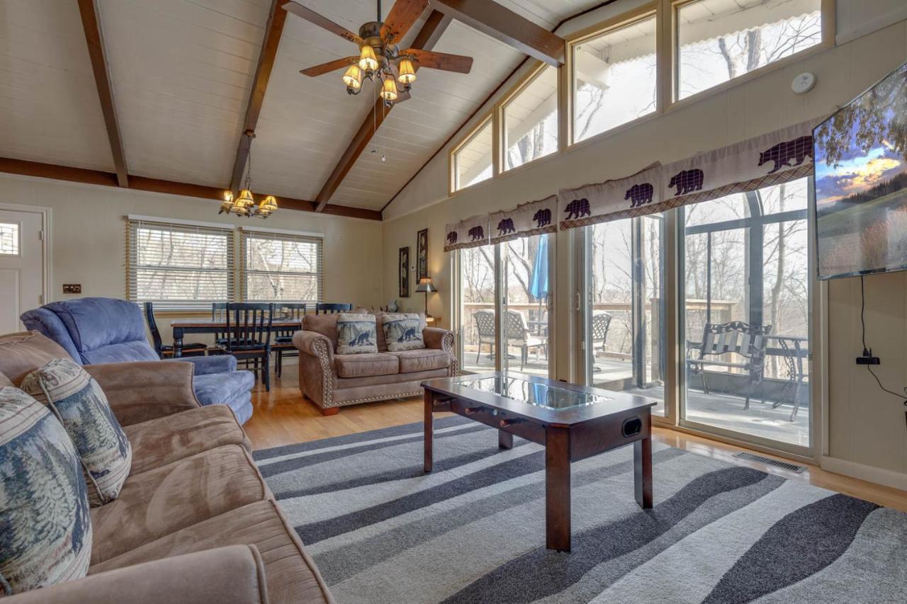 Bear View Chalet, 3 Bedroom, Pool, Pets, Arcades, Wifi, Hot Tub, Sleeps 12 蓋特林堡 外观 照片
